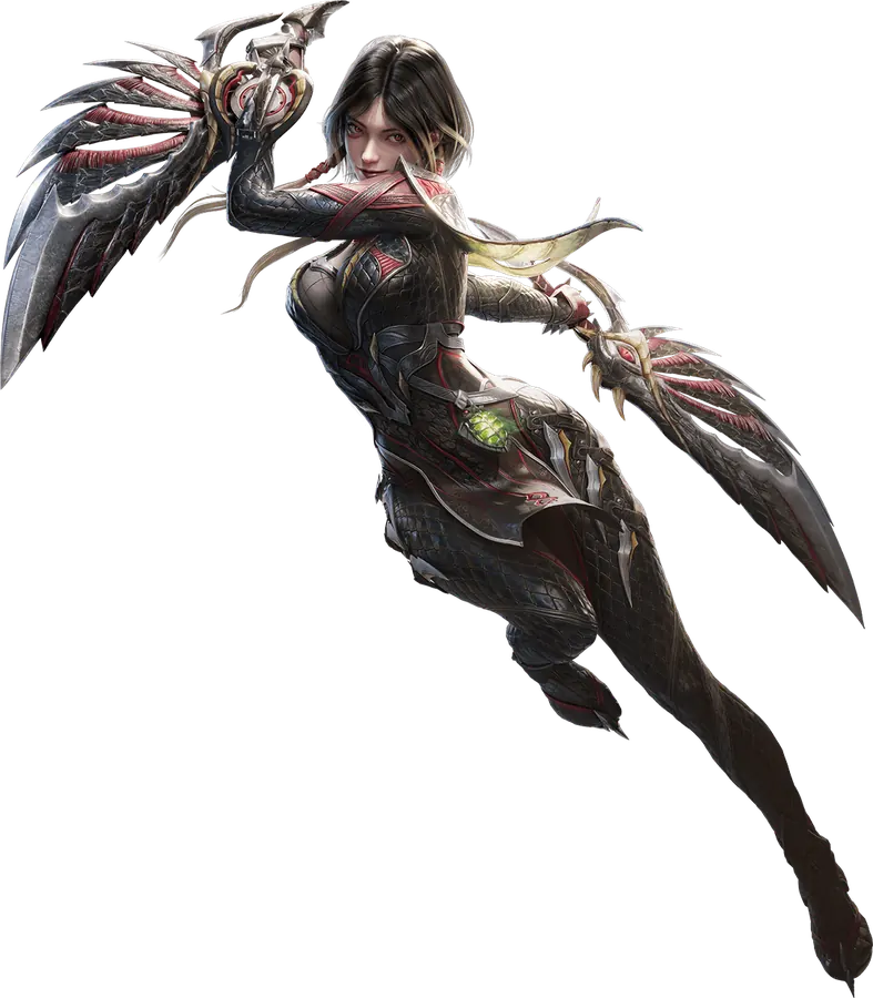 Haze, Support Adventurer with the Dual Blades (official artwork)