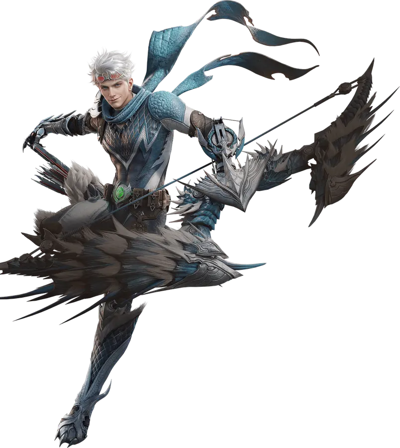 Luka, Assault Adventurer with the Bow (official artwork)