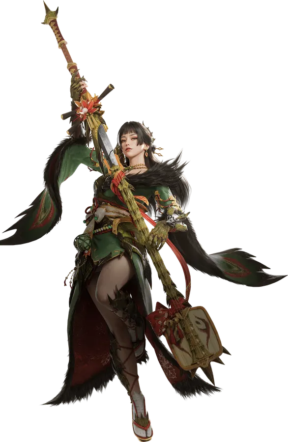 Midori, Assault Adventurer with the Long Sword (official artwork)