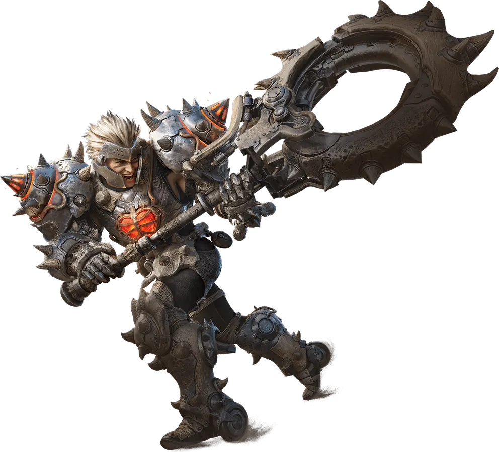 Rhodes, Assault Adventurer with the Hammer (official artwork)