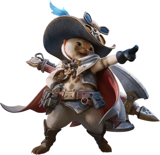 Palico, Assault Buddy in Monster Hunter Outlanders (official artwork)